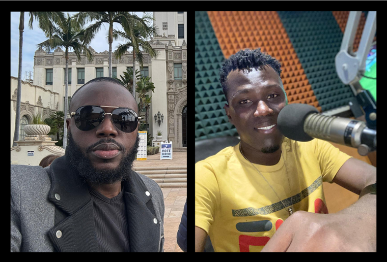 Journalists Wandy Charles (left) and Lookens Jean-Baptiste were on the receiving end of gang violence, which surged after Prime Minister Garry Conille was ousted on November 11, 2024. (Photos: Charles, Jean-Baptiste)